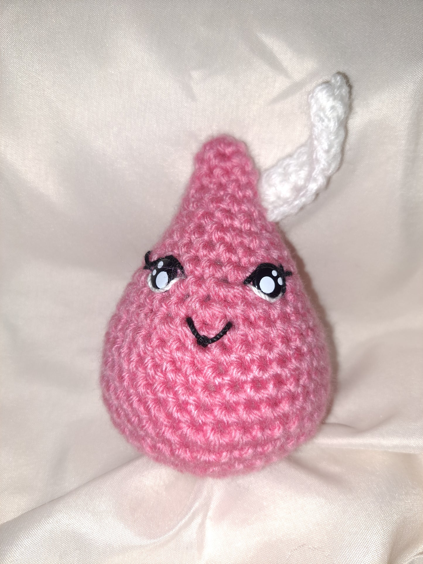 Pink Hershey Kiss