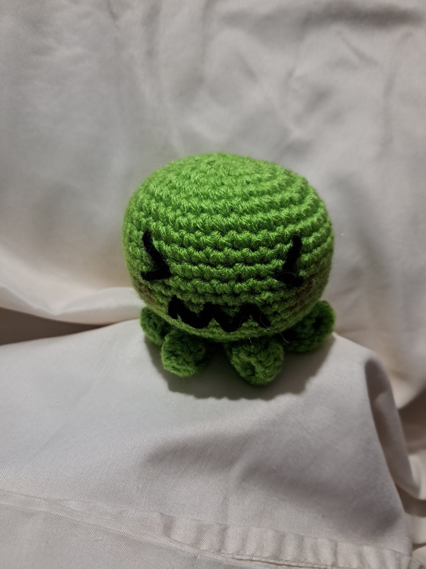 Green Crochet Octo