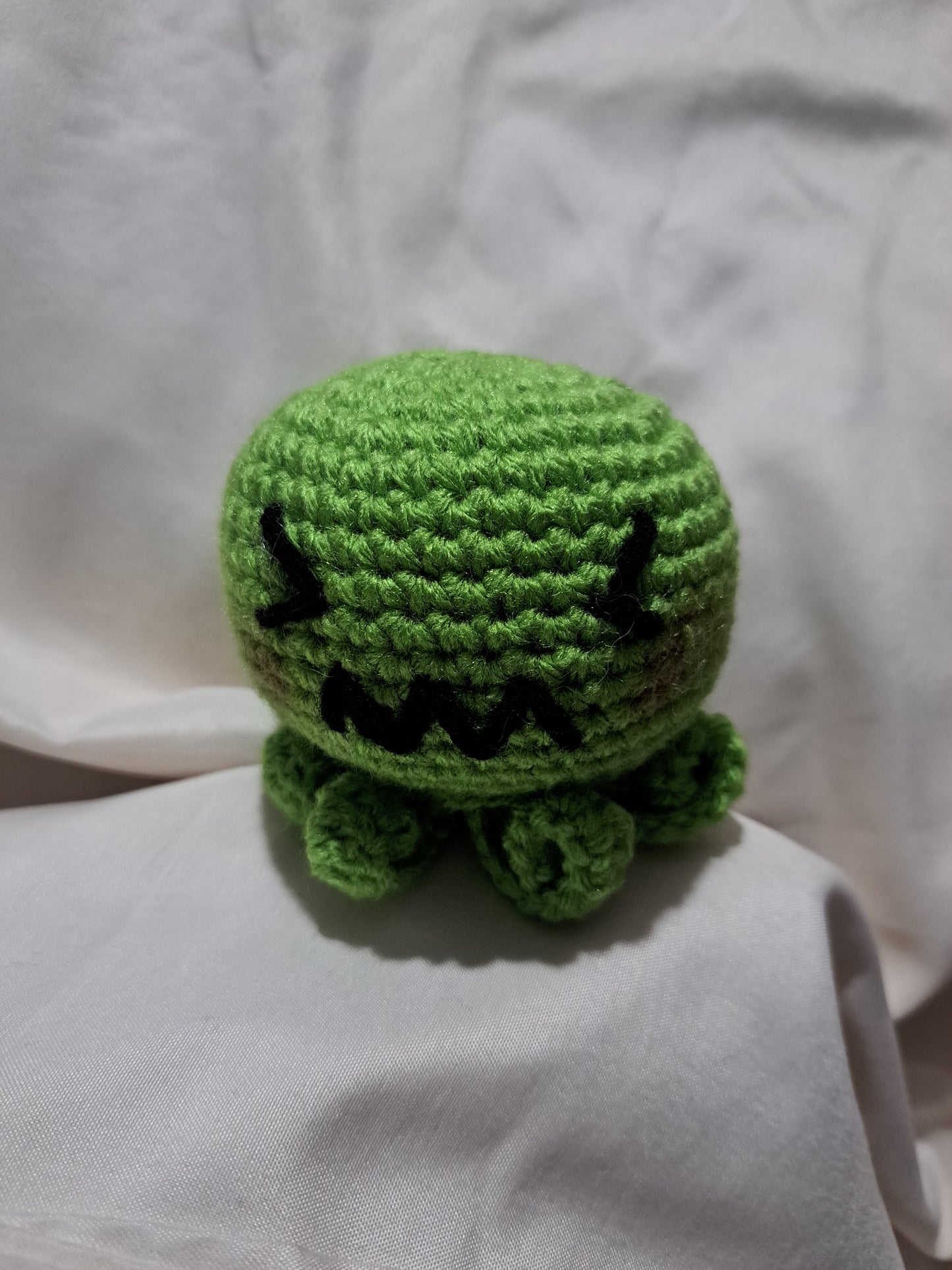 Green Crochet Octo