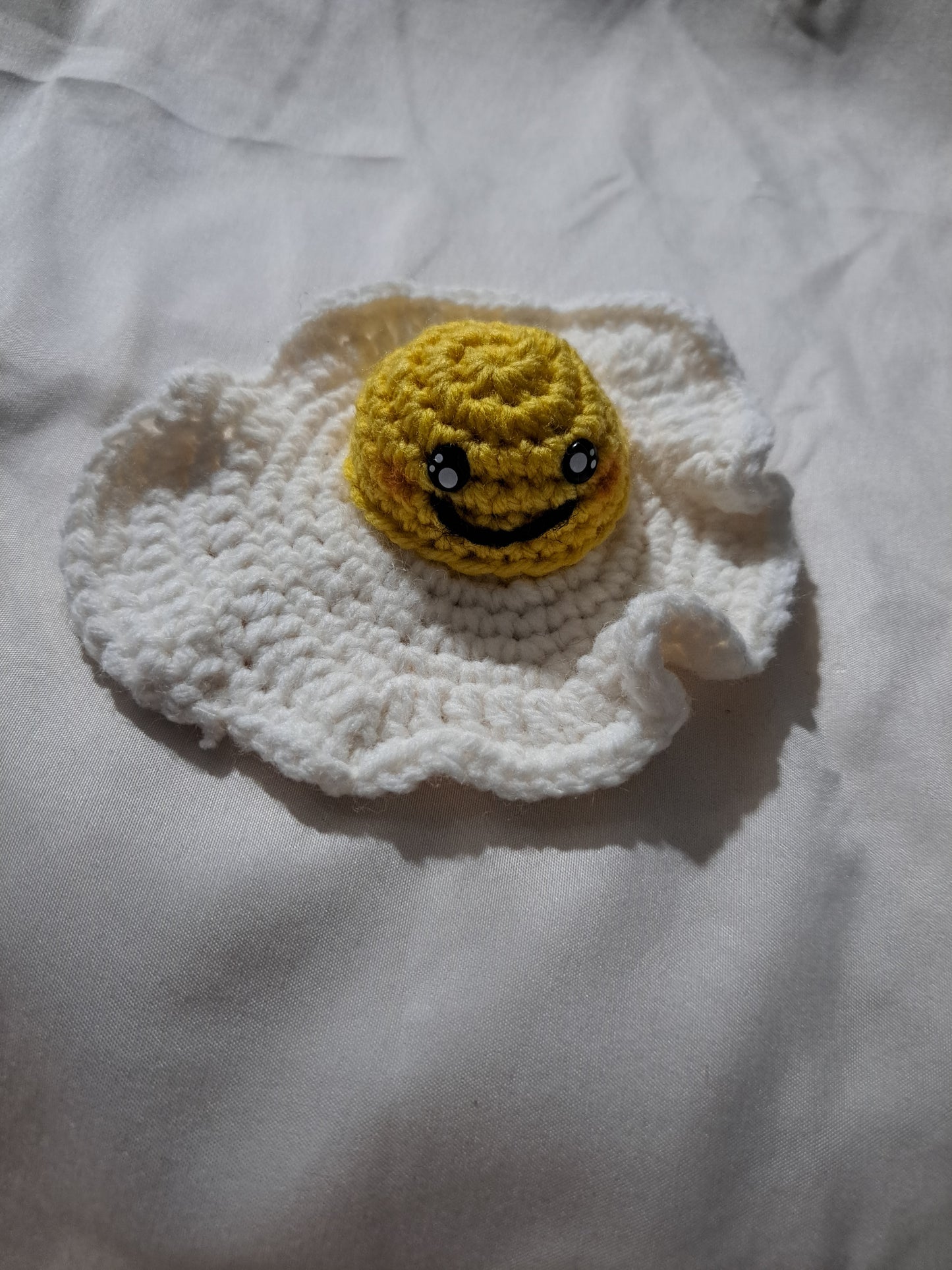 Crochet Fried Egg
