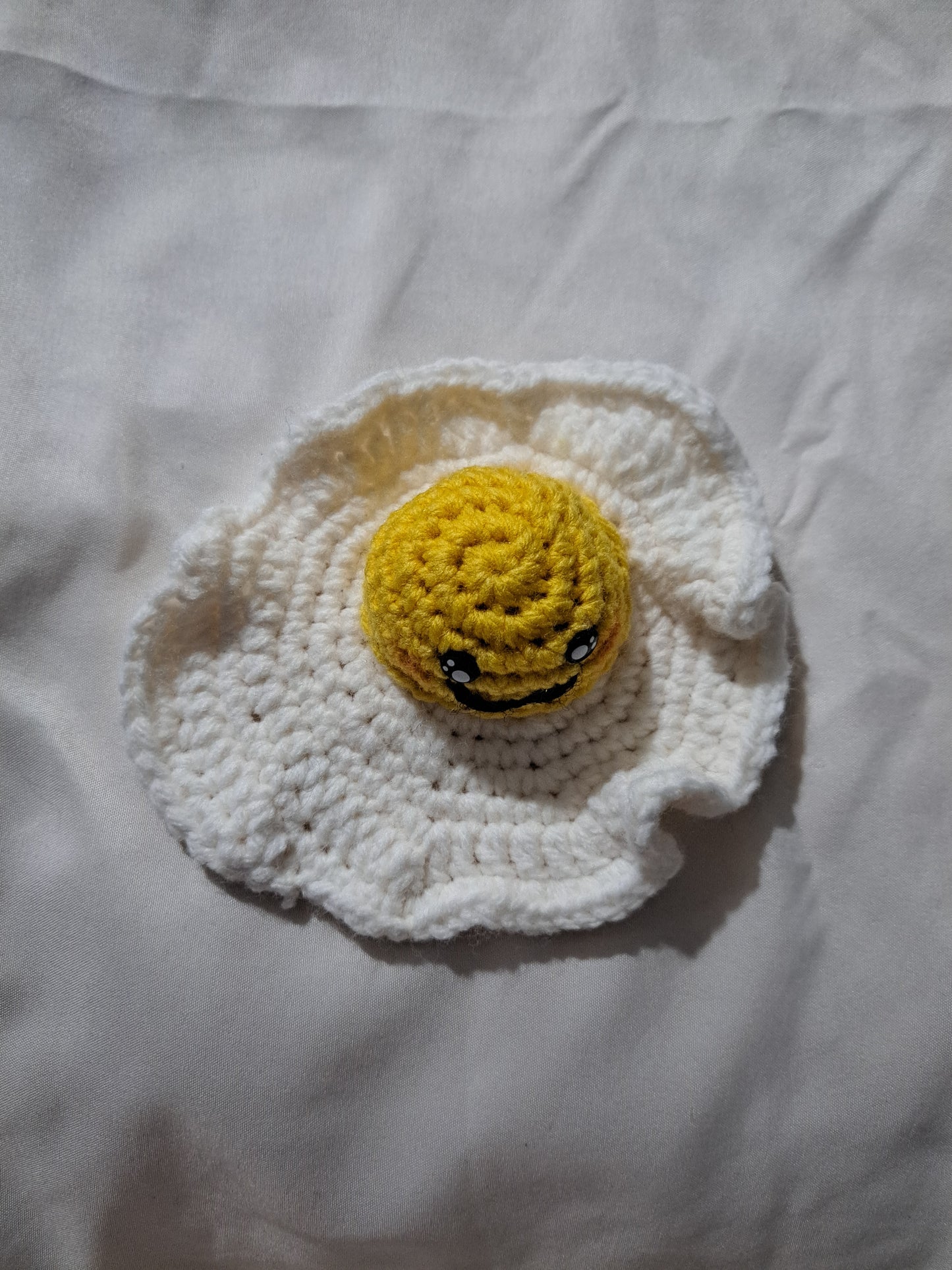 Crochet Fried Egg