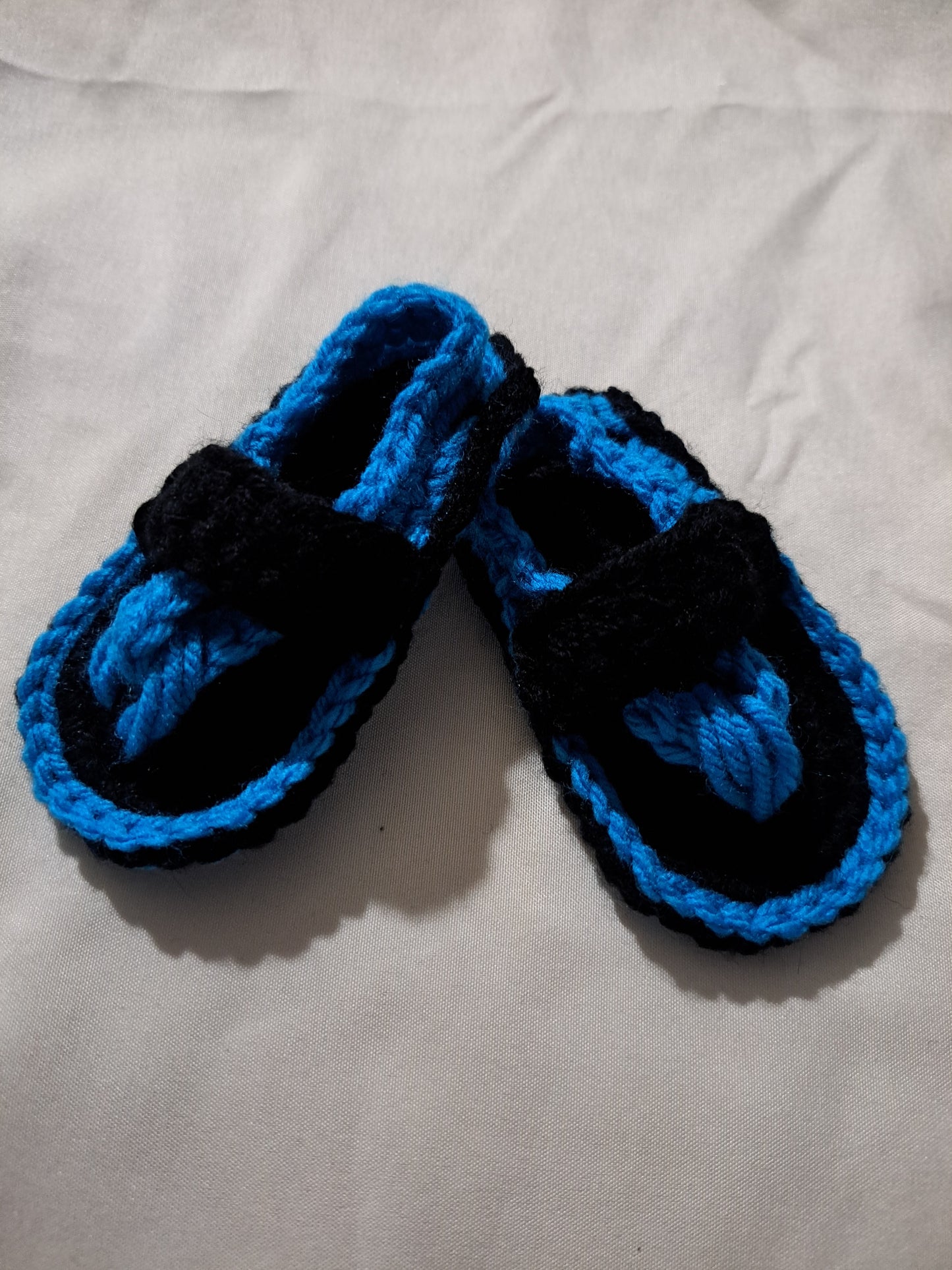 Crochet Baby Flip Flops