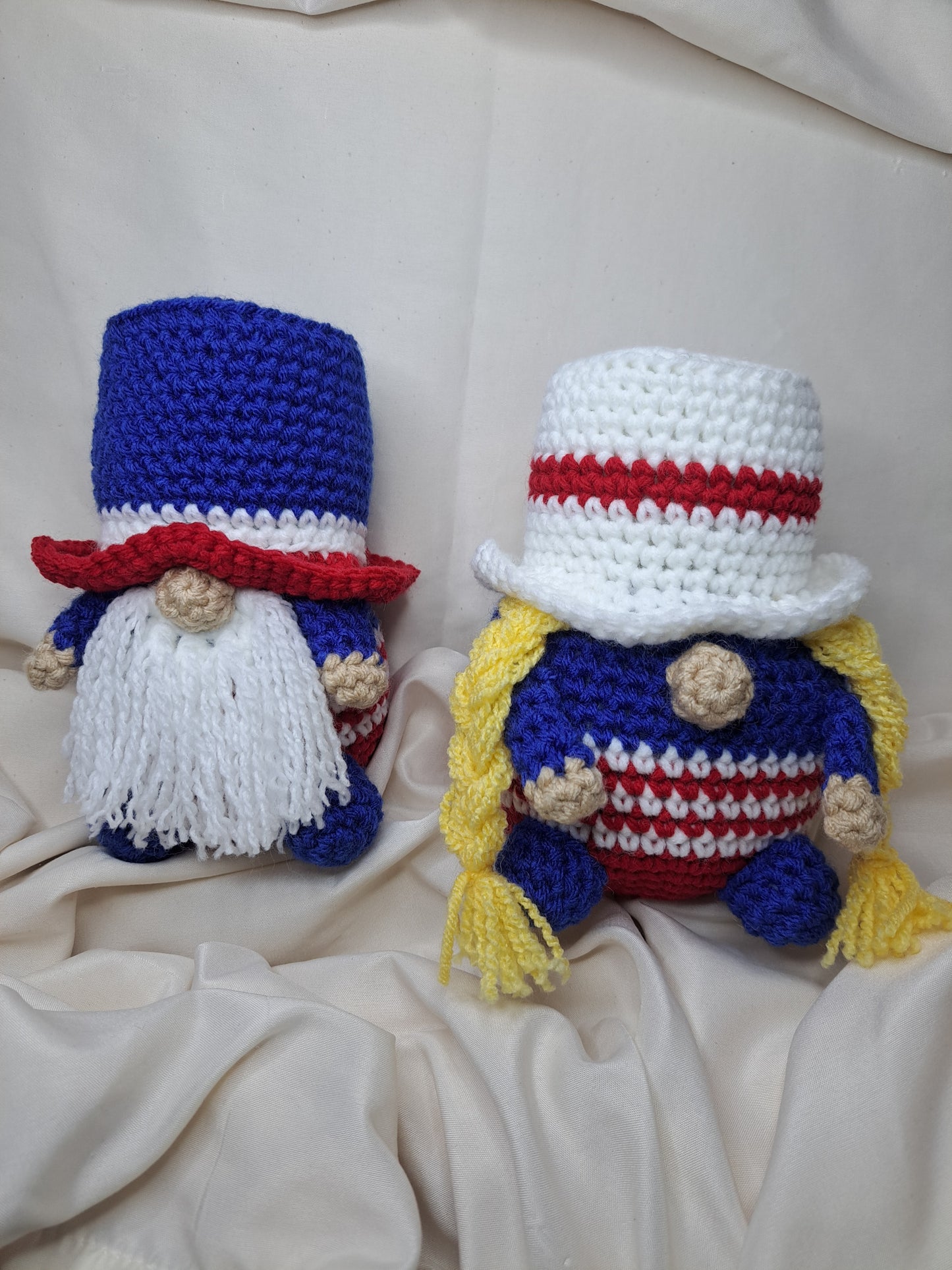 Crochet Gnome Couple