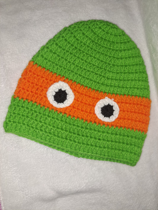 Michelangelo Crochet Beanie