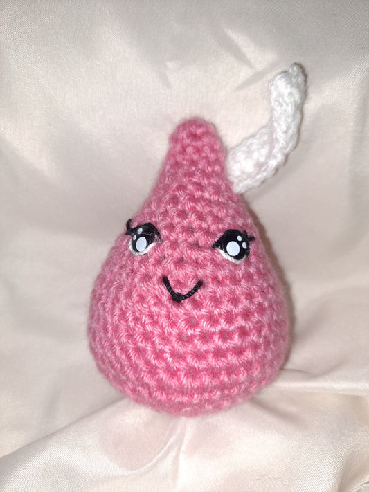 Pink Hershey Kiss