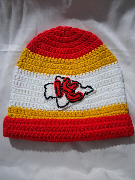 Adult Crochet KC Beanie